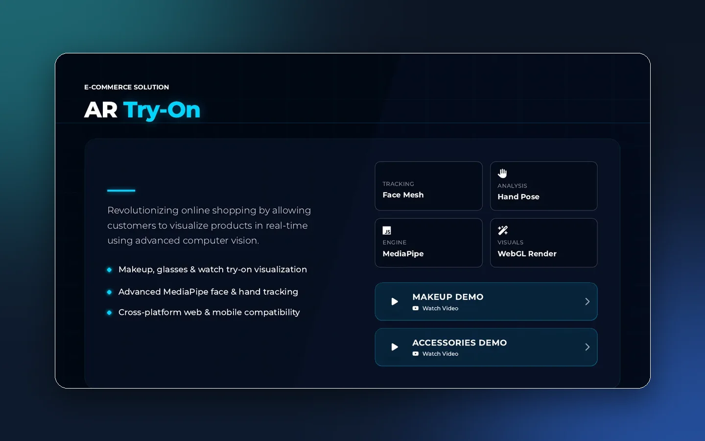AR Try-On for E-commerce — AR project by Hash Media
