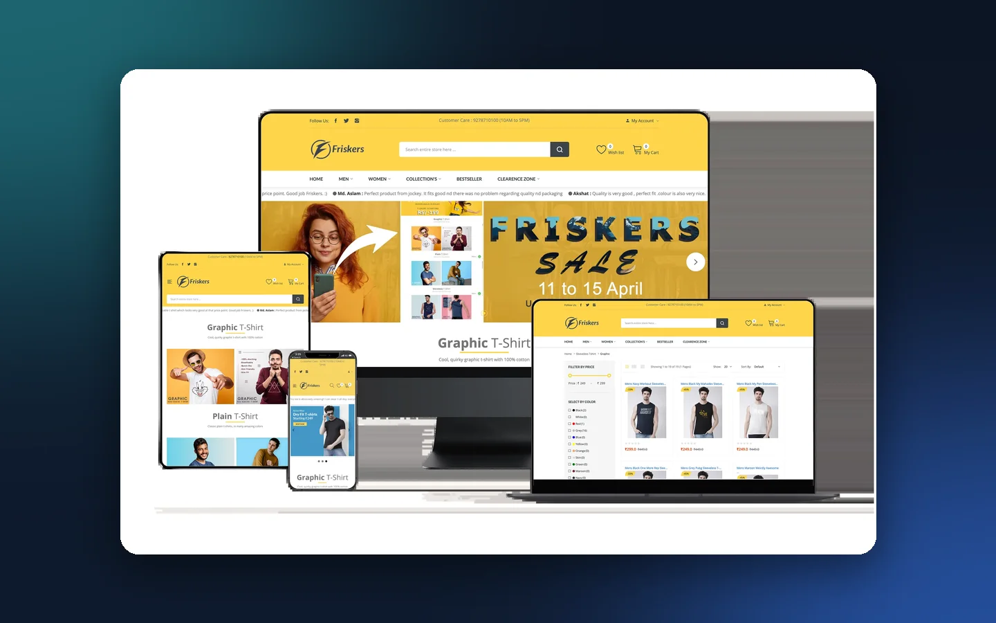 Friskers — Web project by Hash Media