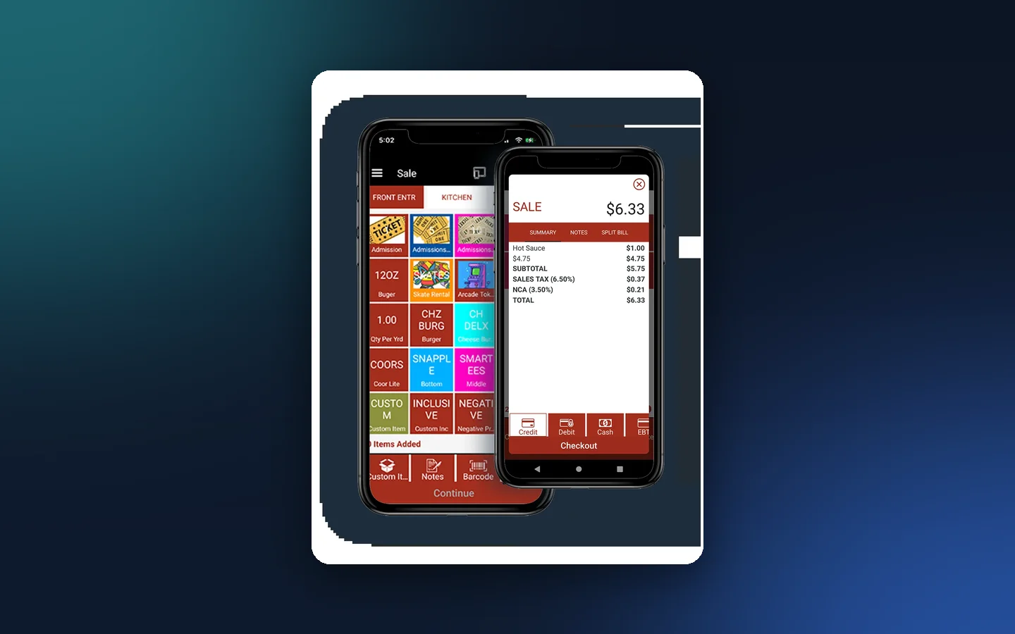 Take Charge POS — Mobile project by Hash Media